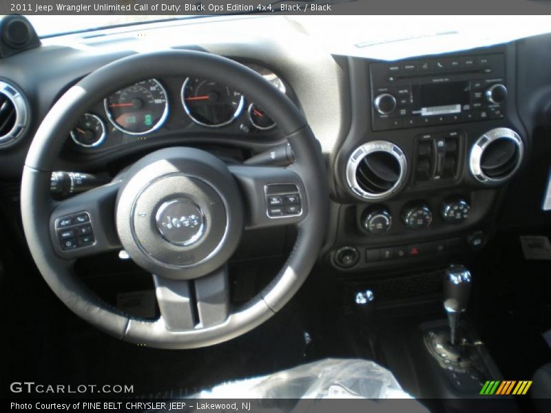 Black / Black 2011 Jeep Wrangler Unlimited Call of Duty: Black Ops Edition 4x4
