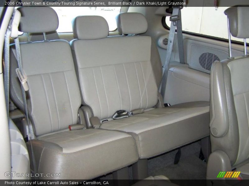 Brilliant Black / Dark Khaki/Light Graystone 2006 Chrysler Town & Country Touring Signature Series