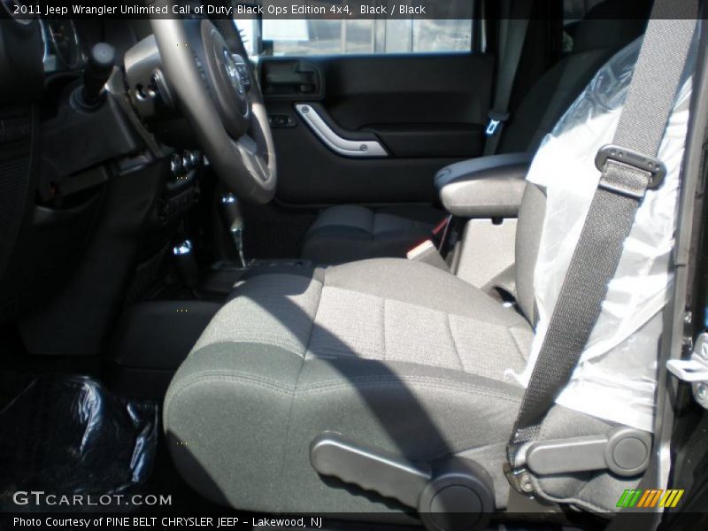 Black / Black 2011 Jeep Wrangler Unlimited Call of Duty: Black Ops Edition 4x4