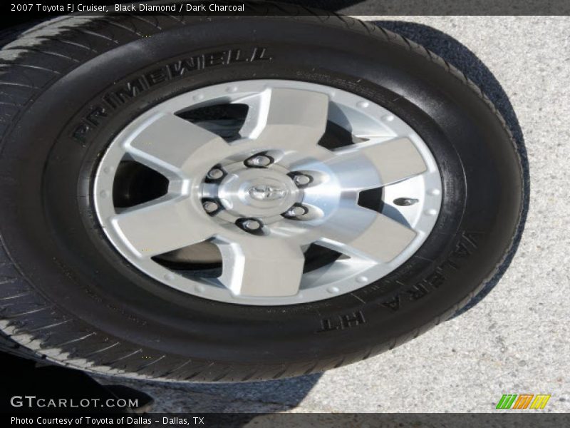 Black Diamond / Dark Charcoal 2007 Toyota FJ Cruiser