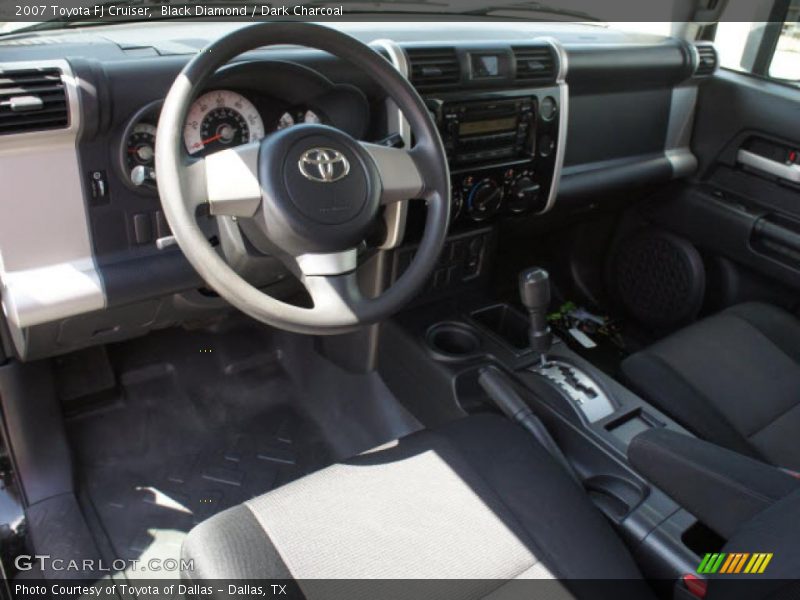 Black Diamond / Dark Charcoal 2007 Toyota FJ Cruiser