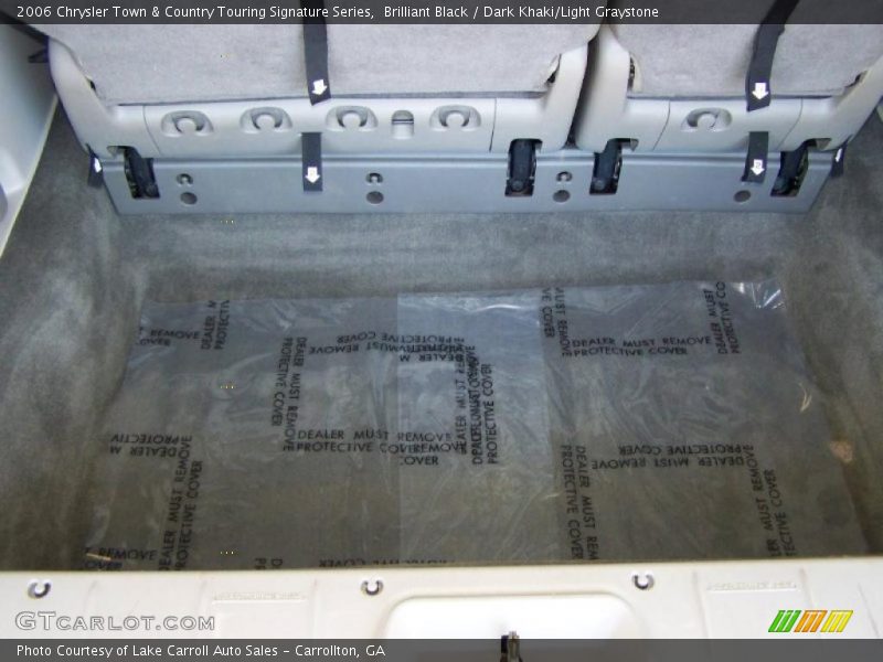 Brilliant Black / Dark Khaki/Light Graystone 2006 Chrysler Town & Country Touring Signature Series