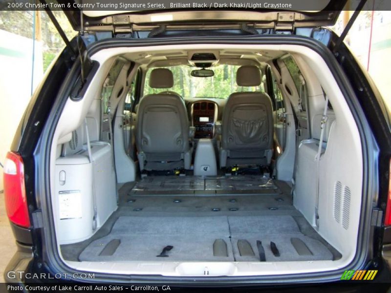 Brilliant Black / Dark Khaki/Light Graystone 2006 Chrysler Town & Country Touring Signature Series