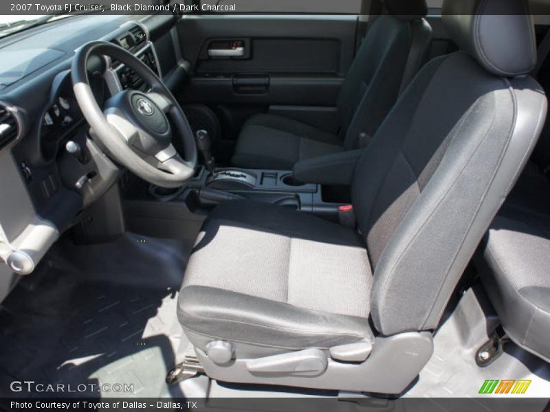 Black Diamond / Dark Charcoal 2007 Toyota FJ Cruiser