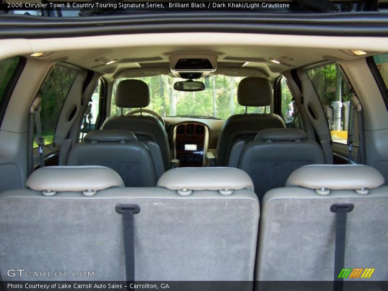 Brilliant Black / Dark Khaki/Light Graystone 2006 Chrysler Town & Country Touring Signature Series