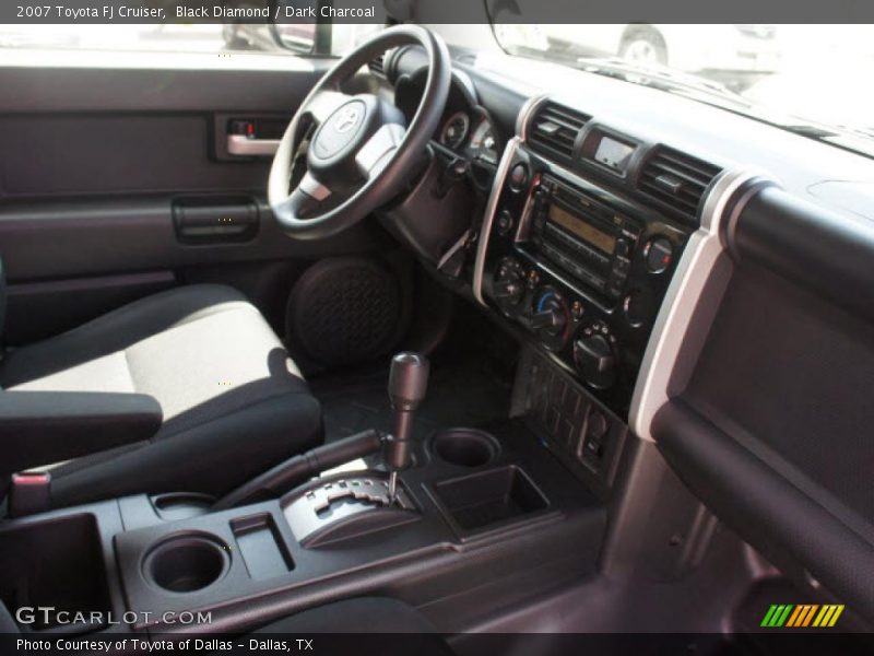 Black Diamond / Dark Charcoal 2007 Toyota FJ Cruiser