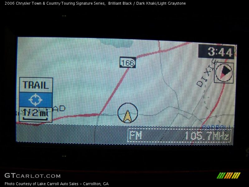 Brilliant Black / Dark Khaki/Light Graystone 2006 Chrysler Town & Country Touring Signature Series