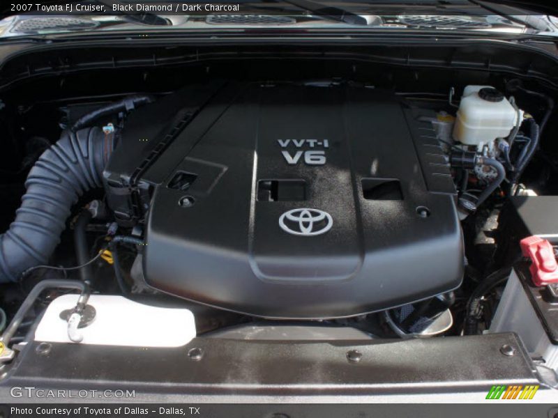 Black Diamond / Dark Charcoal 2007 Toyota FJ Cruiser