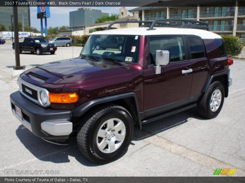 Black Cherry Pearl / Dark Charcoal 2007 Toyota FJ Cruiser 4WD