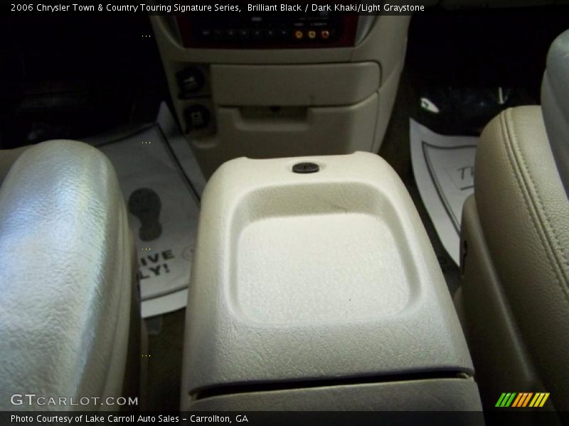 Brilliant Black / Dark Khaki/Light Graystone 2006 Chrysler Town & Country Touring Signature Series
