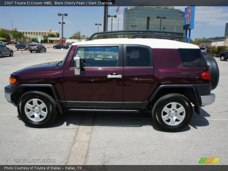 Black Cherry Pearl / Dark Charcoal 2007 Toyota FJ Cruiser 4WD