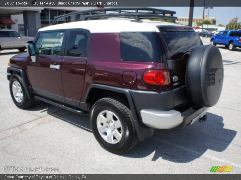 Black Cherry Pearl / Dark Charcoal 2007 Toyota FJ Cruiser 4WD