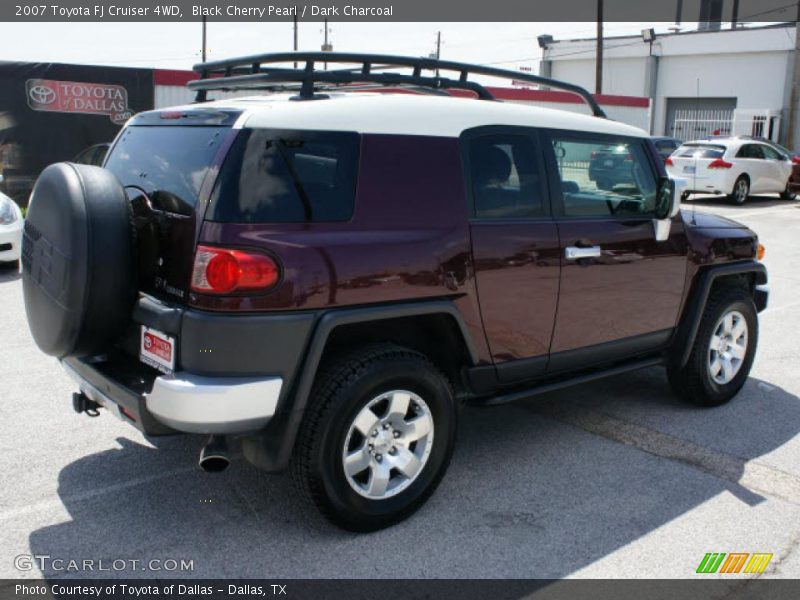 Black Cherry Pearl / Dark Charcoal 2007 Toyota FJ Cruiser 4WD