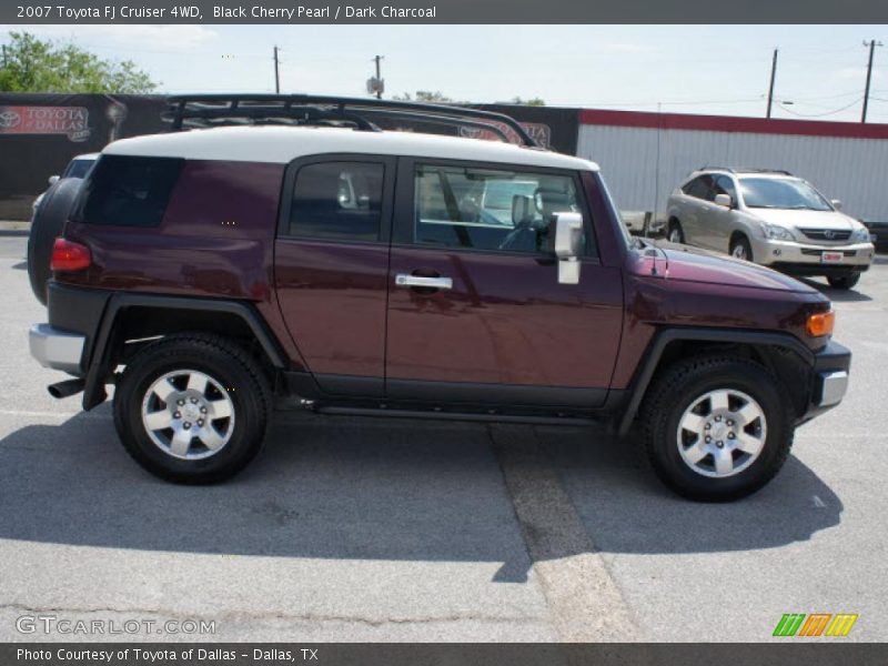Black Cherry Pearl / Dark Charcoal 2007 Toyota FJ Cruiser 4WD