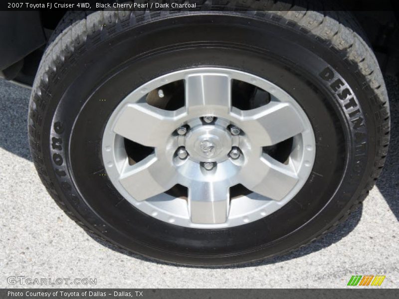 Black Cherry Pearl / Dark Charcoal 2007 Toyota FJ Cruiser 4WD