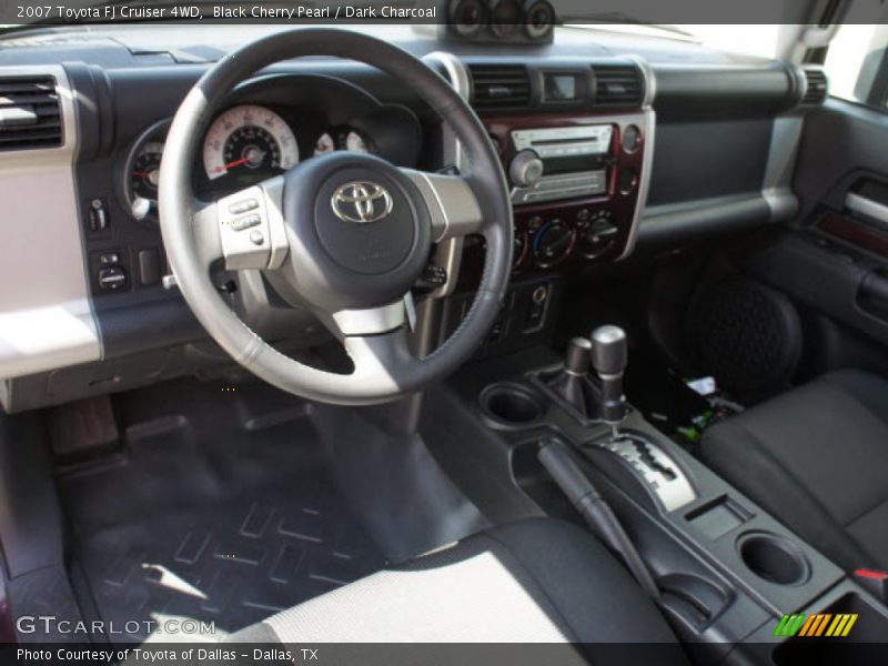 Black Cherry Pearl / Dark Charcoal 2007 Toyota FJ Cruiser 4WD