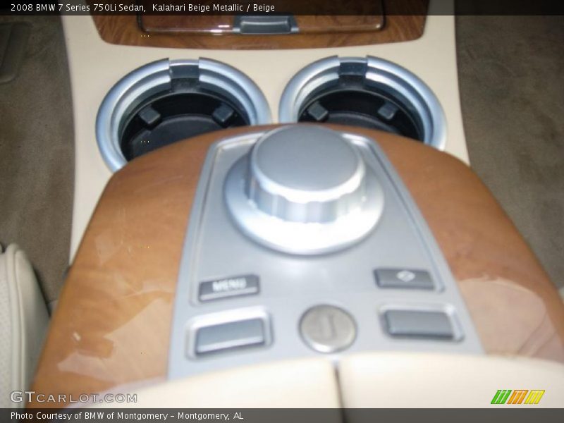 Kalahari Beige Metallic / Beige 2008 BMW 7 Series 750Li Sedan