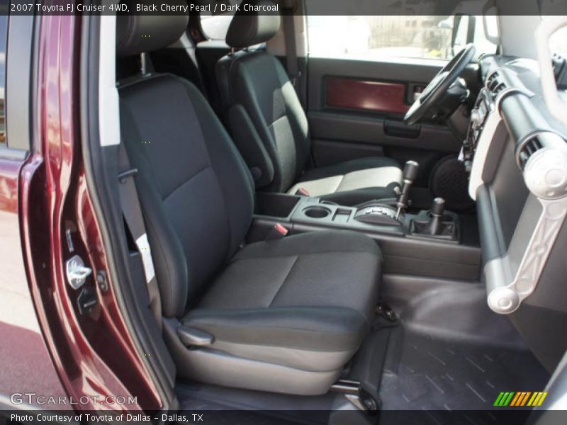 Black Cherry Pearl / Dark Charcoal 2007 Toyota FJ Cruiser 4WD