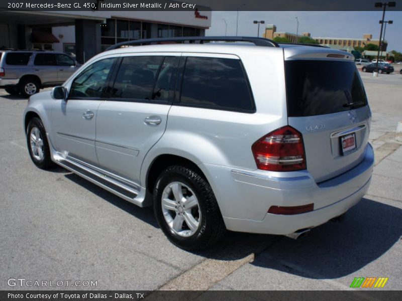 Iridium Silver Metallic / Ash Grey 2007 Mercedes-Benz GL 450
