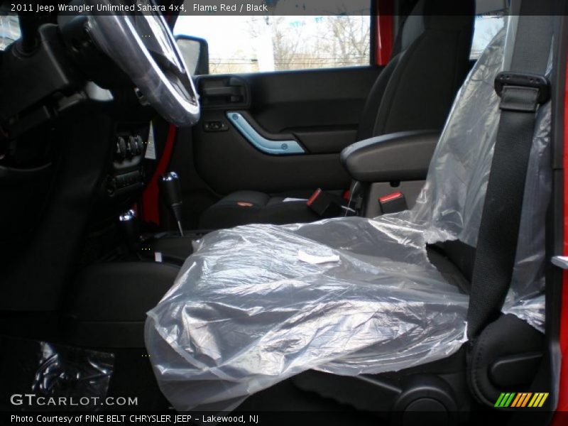 Flame Red / Black 2011 Jeep Wrangler Unlimited Sahara 4x4