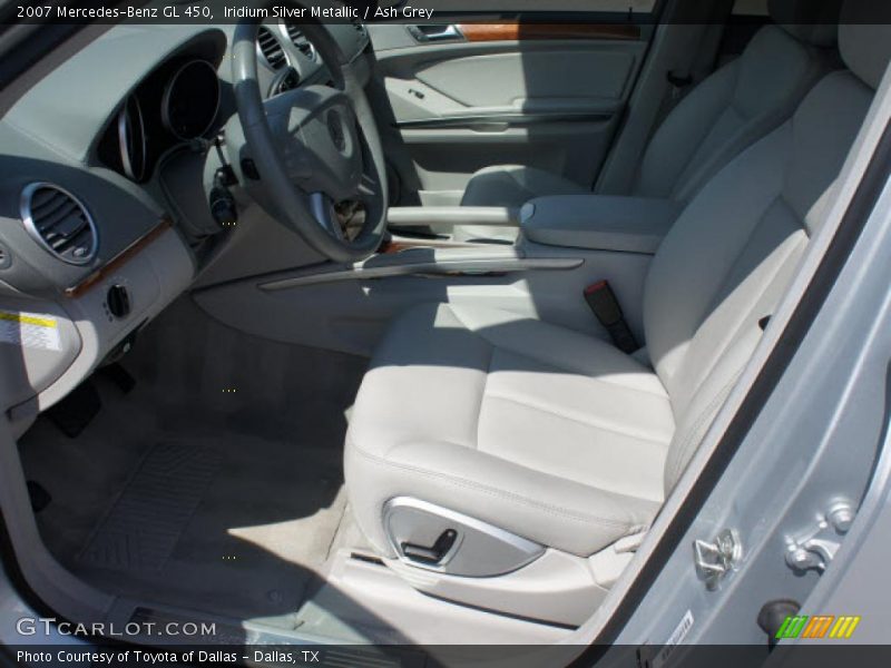 Iridium Silver Metallic / Ash Grey 2007 Mercedes-Benz GL 450