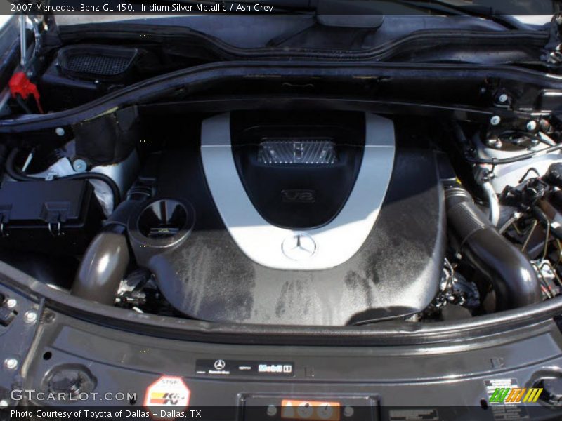 Iridium Silver Metallic / Ash Grey 2007 Mercedes-Benz GL 450