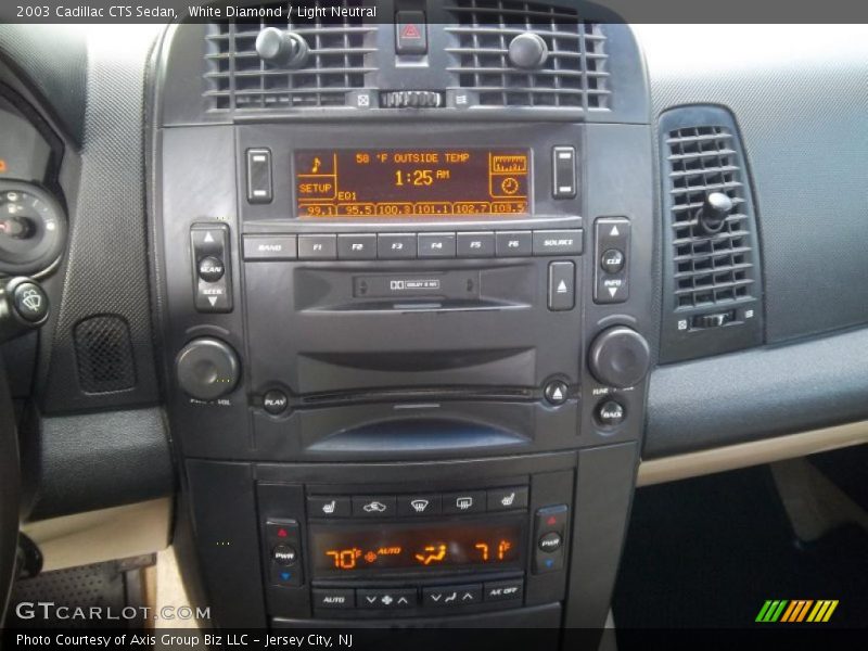 White Diamond / Light Neutral 2003 Cadillac CTS Sedan