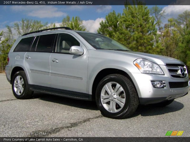 Iridium Silver Metallic / Ash Grey 2007 Mercedes-Benz GL 450