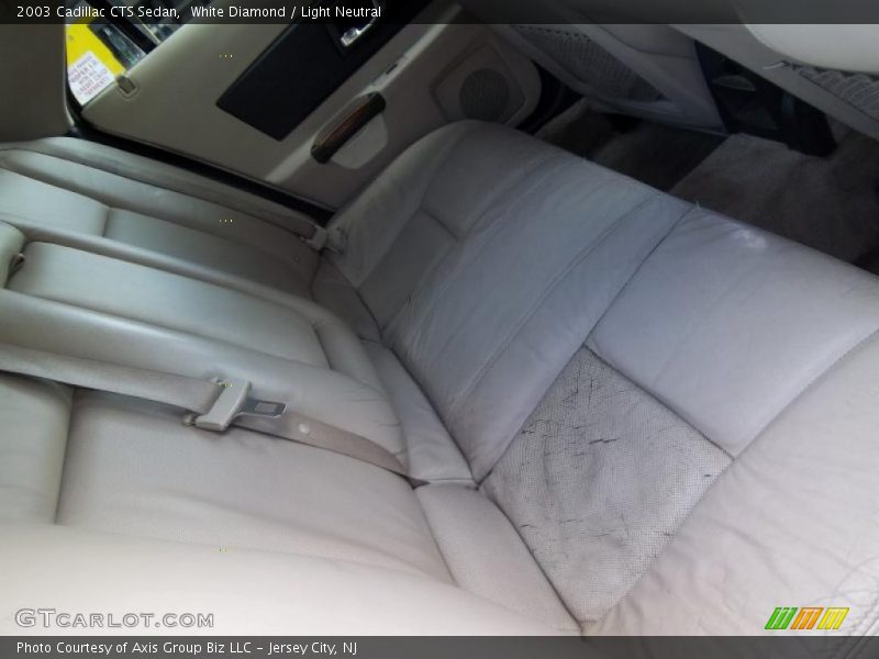 White Diamond / Light Neutral 2003 Cadillac CTS Sedan
