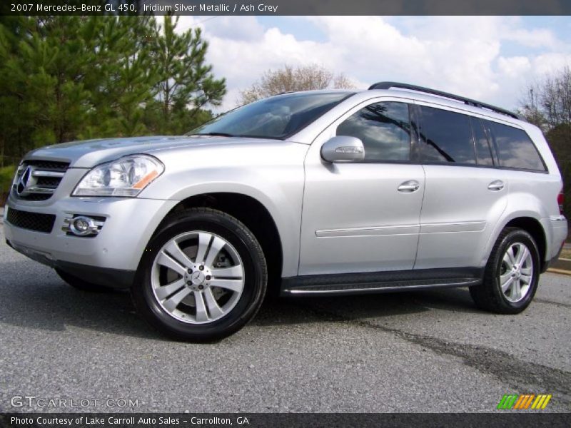 Iridium Silver Metallic / Ash Grey 2007 Mercedes-Benz GL 450