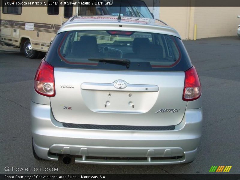 Lunar Mist Silver Metallic / Dark Gray 2004 Toyota Matrix XR