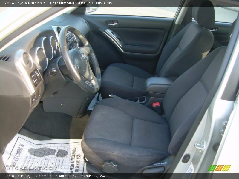 Lunar Mist Silver Metallic / Dark Gray 2004 Toyota Matrix XR