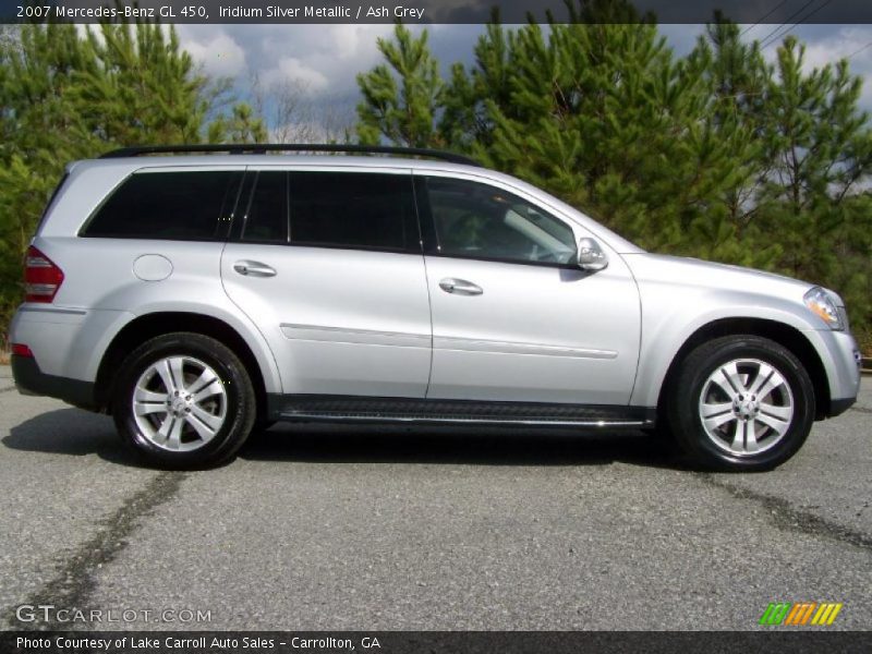 Iridium Silver Metallic / Ash Grey 2007 Mercedes-Benz GL 450