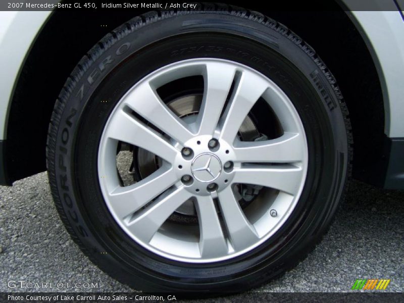 Iridium Silver Metallic / Ash Grey 2007 Mercedes-Benz GL 450