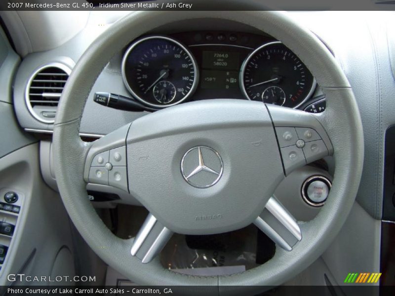 Iridium Silver Metallic / Ash Grey 2007 Mercedes-Benz GL 450
