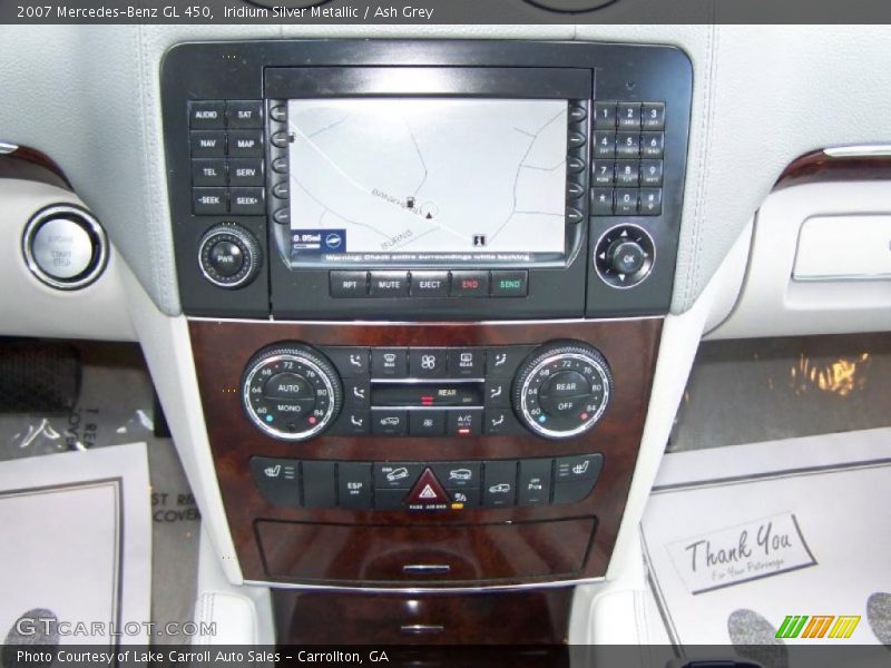 Iridium Silver Metallic / Ash Grey 2007 Mercedes-Benz GL 450