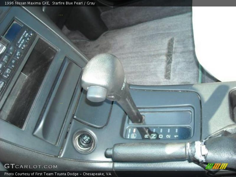 Starfire Blue Pearl / Gray 1996 Nissan Maxima GXE