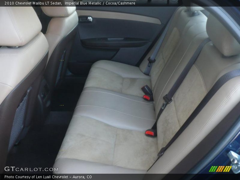 Imperial Blue Metallic / Cocoa/Cashmere 2010 Chevrolet Malibu LT Sedan