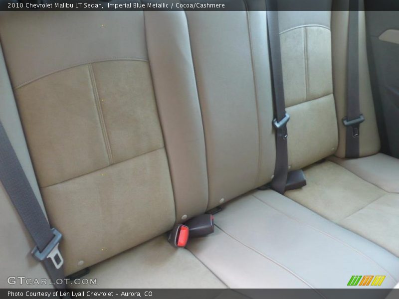 Imperial Blue Metallic / Cocoa/Cashmere 2010 Chevrolet Malibu LT Sedan