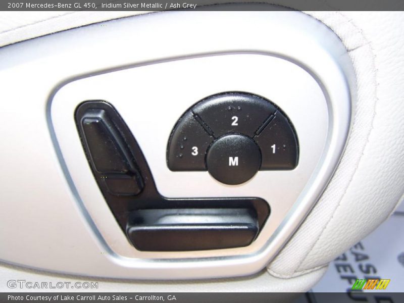 Iridium Silver Metallic / Ash Grey 2007 Mercedes-Benz GL 450