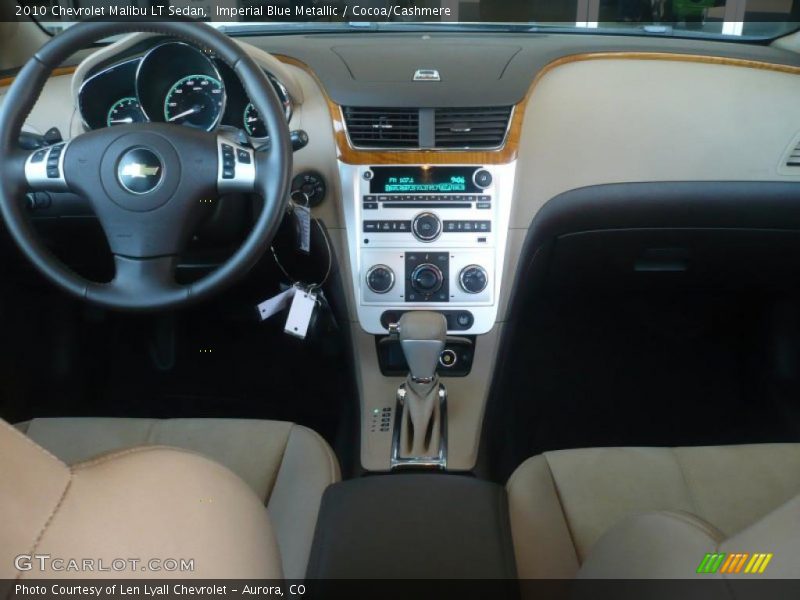 Imperial Blue Metallic / Cocoa/Cashmere 2010 Chevrolet Malibu LT Sedan
