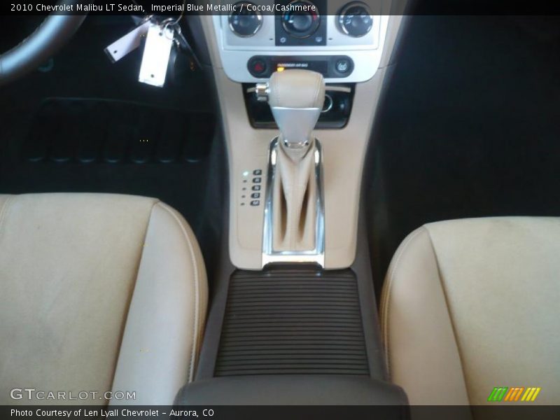 Imperial Blue Metallic / Cocoa/Cashmere 2010 Chevrolet Malibu LT Sedan