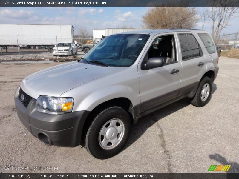 Silver Metallic / Medium/Dark Flint 2006 Ford Escape XLS