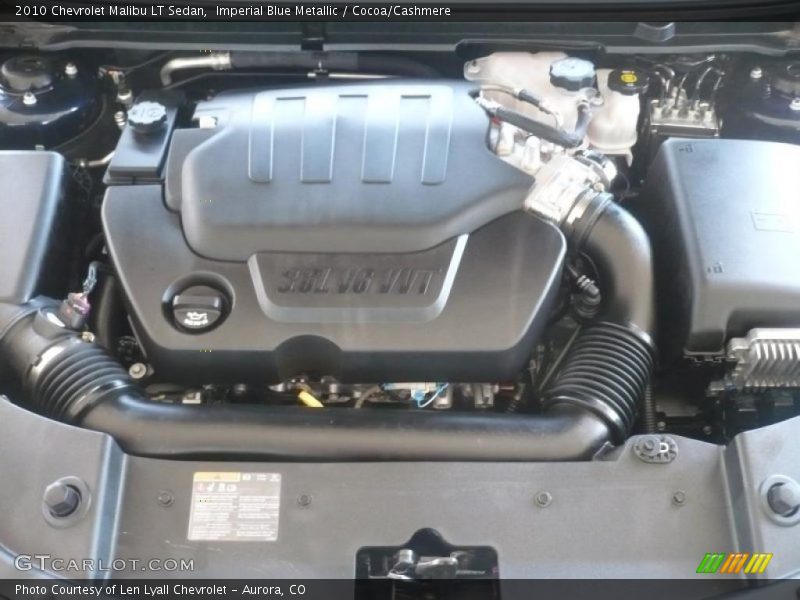 Imperial Blue Metallic / Cocoa/Cashmere 2010 Chevrolet Malibu LT Sedan