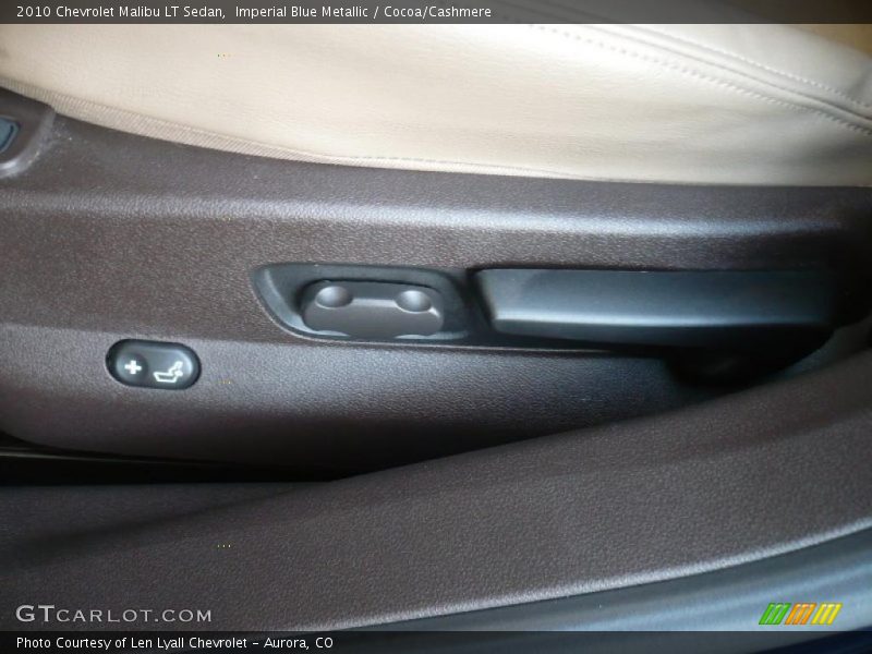 Imperial Blue Metallic / Cocoa/Cashmere 2010 Chevrolet Malibu LT Sedan