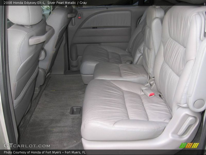 Silver Pearl Metallic / Gray 2008 Honda Odyssey EX-L