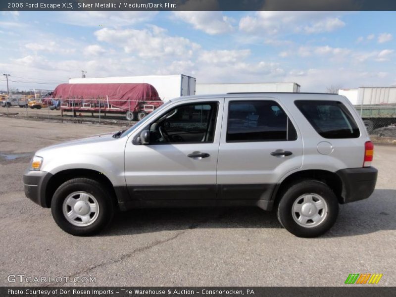 Silver Metallic / Medium/Dark Flint 2006 Ford Escape XLS