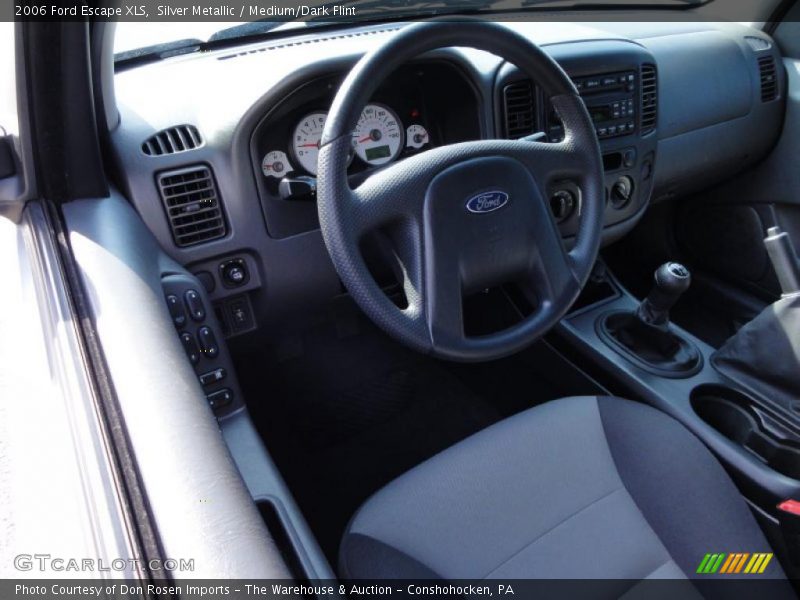 Silver Metallic / Medium/Dark Flint 2006 Ford Escape XLS