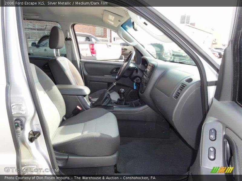 Silver Metallic / Medium/Dark Flint 2006 Ford Escape XLS
