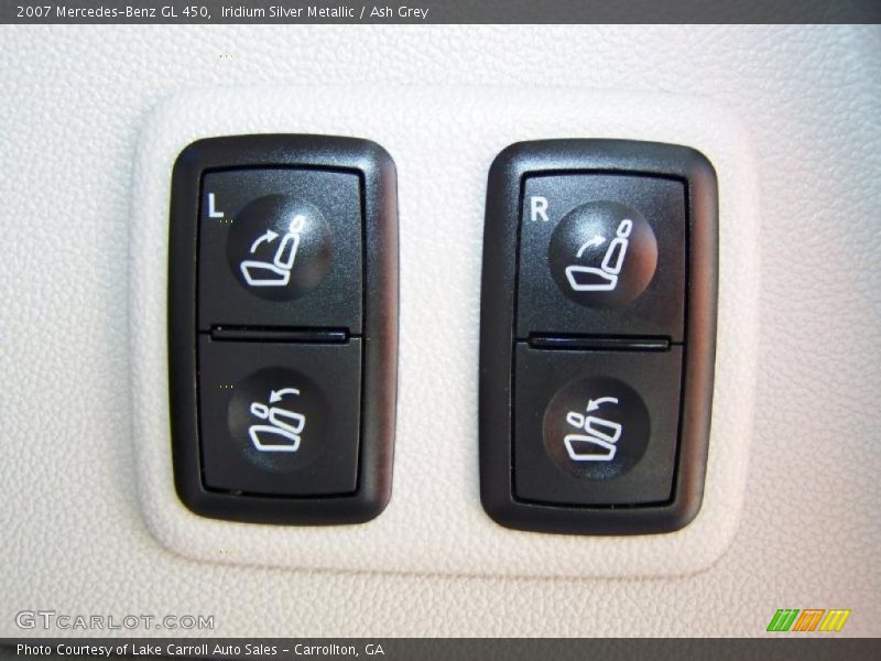 Iridium Silver Metallic / Ash Grey 2007 Mercedes-Benz GL 450